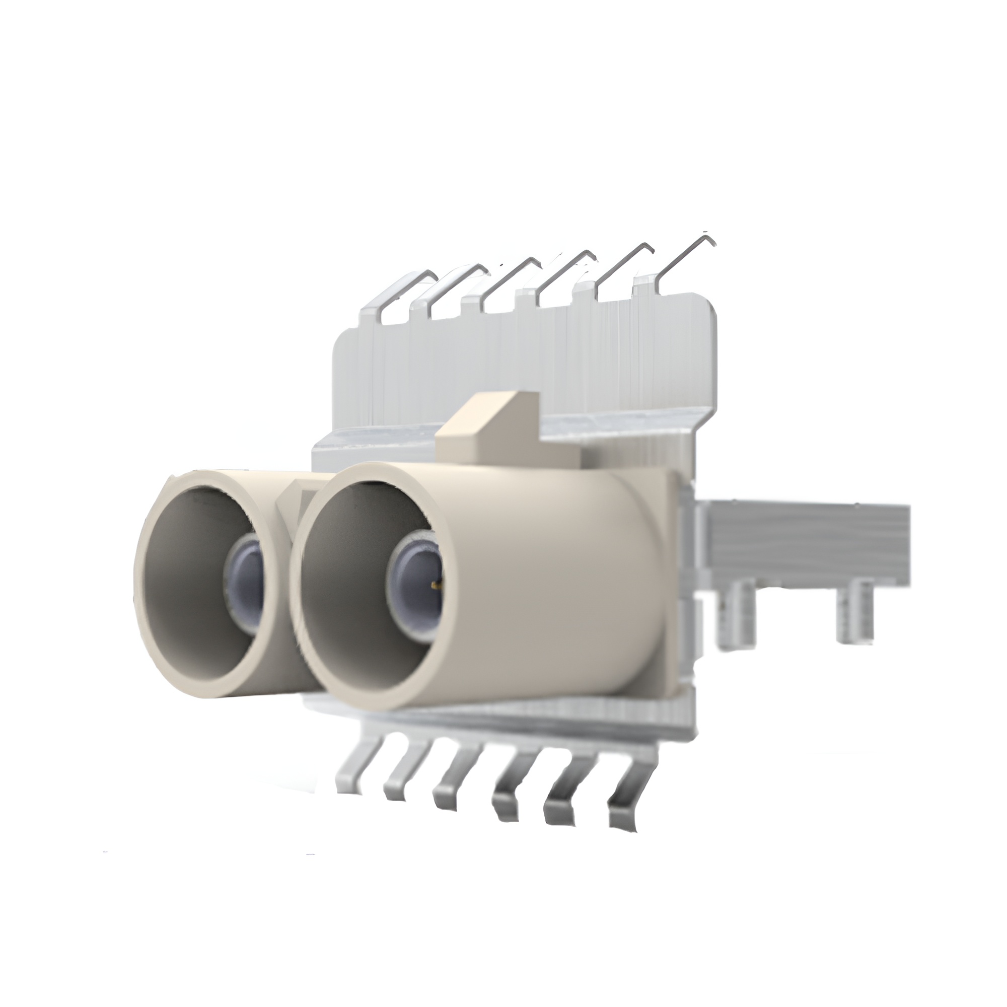 沉板Fakra板端雙pole帶180°屏蔽片