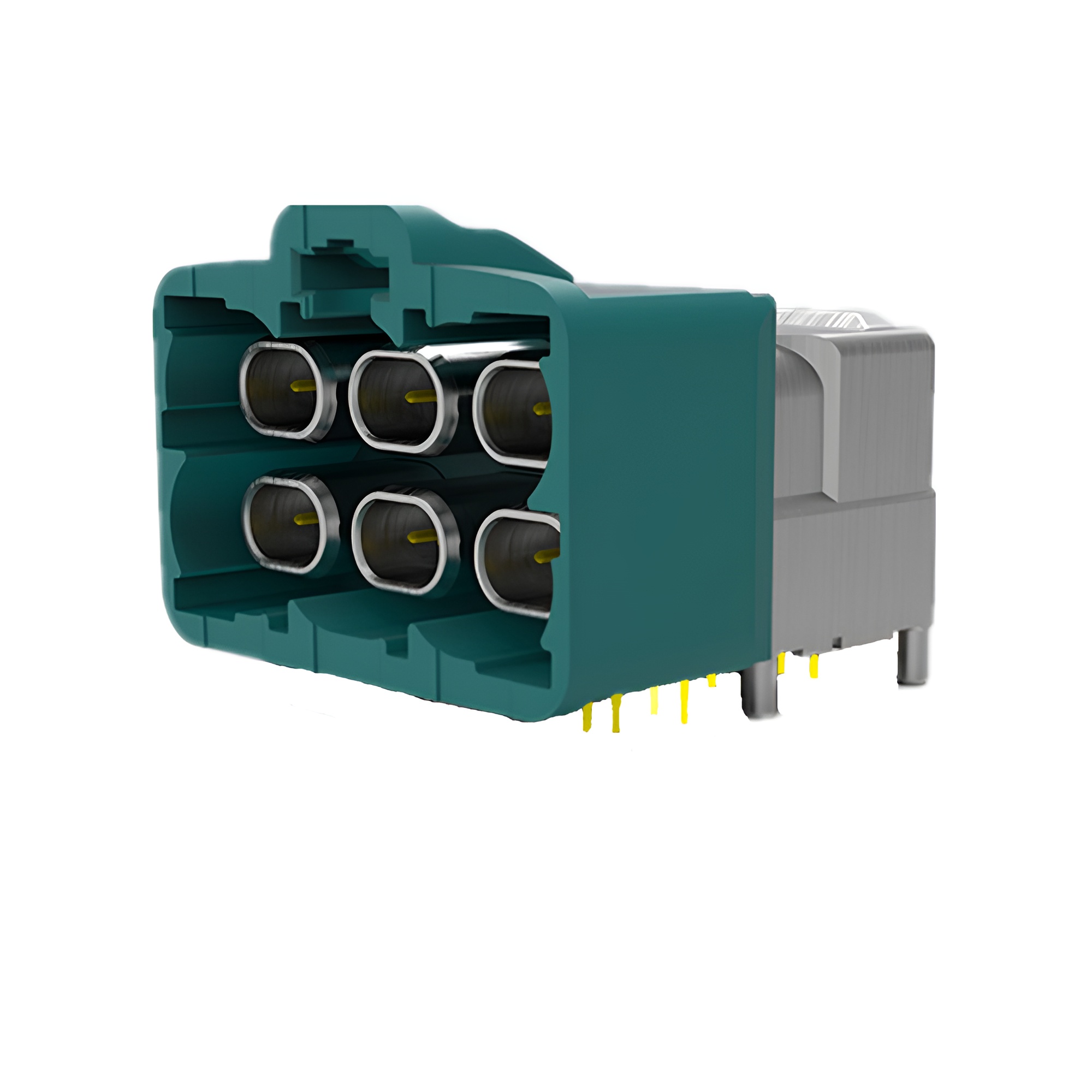 非防水以太網(wǎng)板端六胞連接器