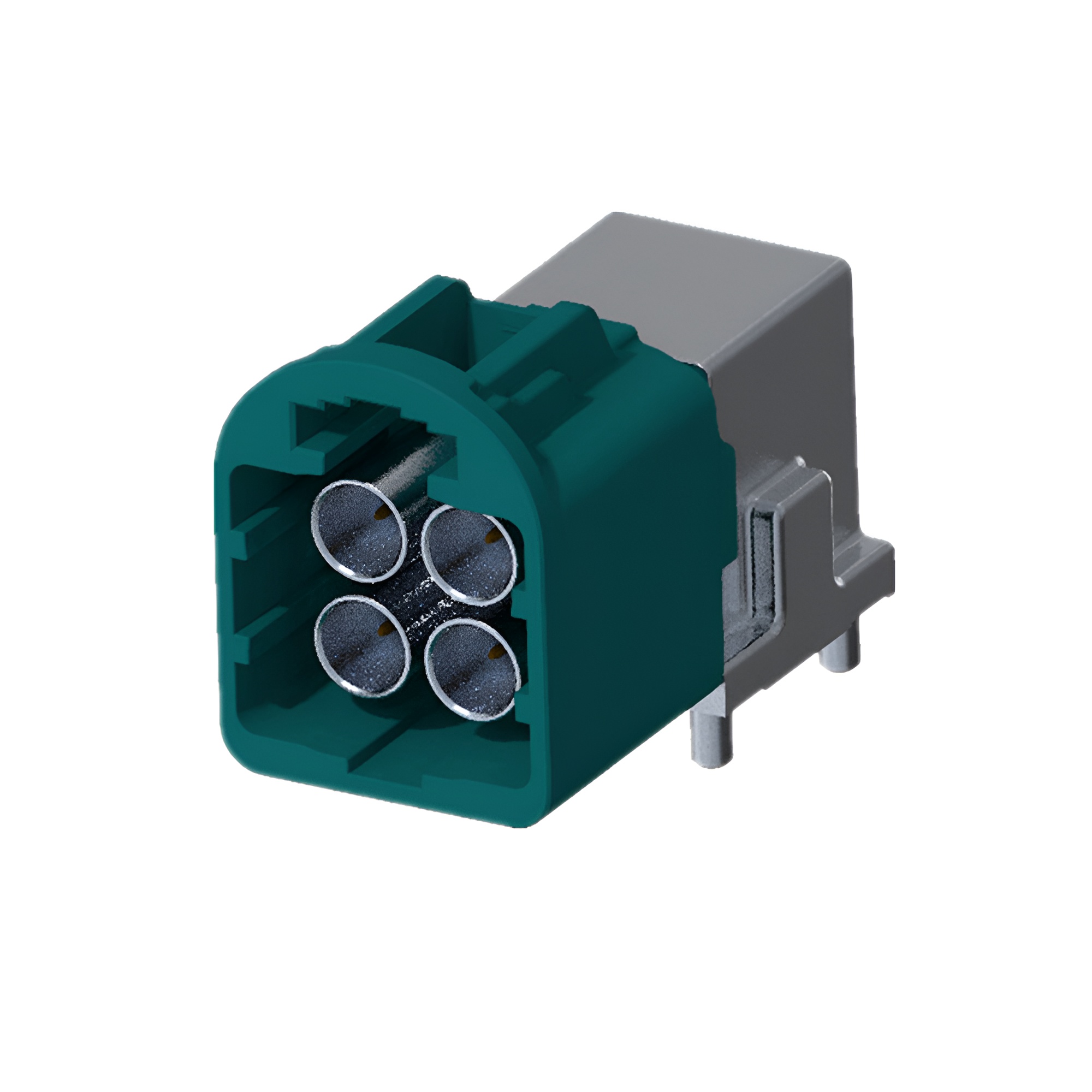 Mini fakra 4 in 1板端連接器